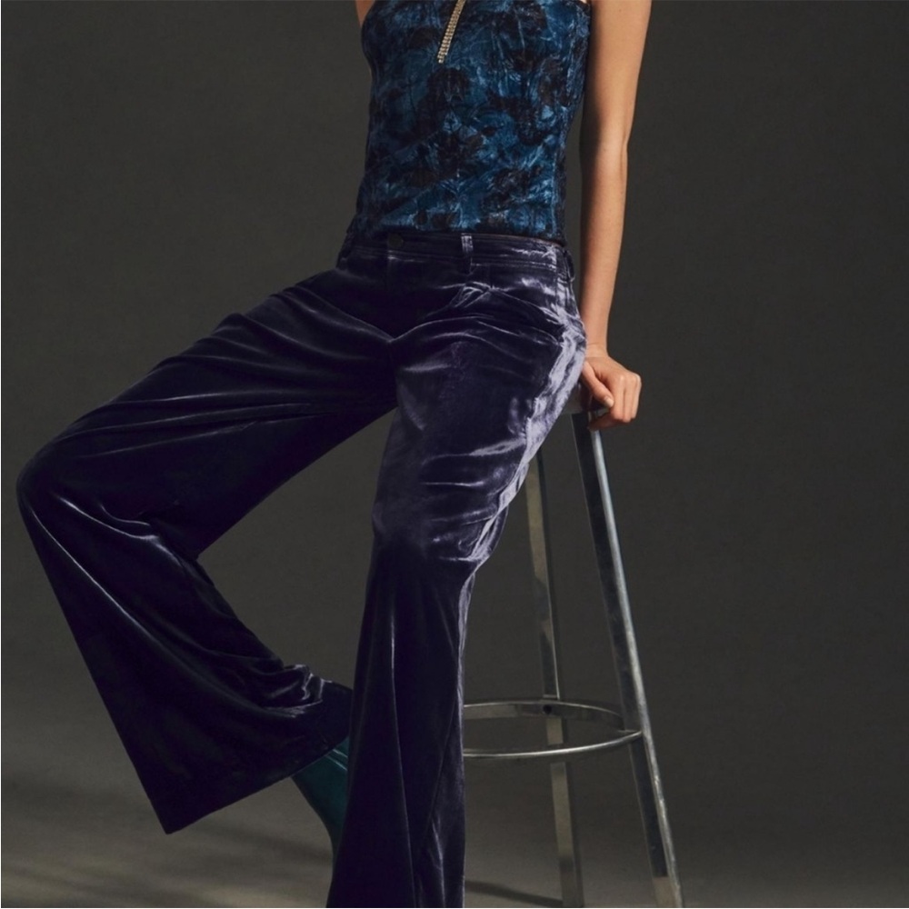 Anthro velvet Avery pants💎💎NWOT